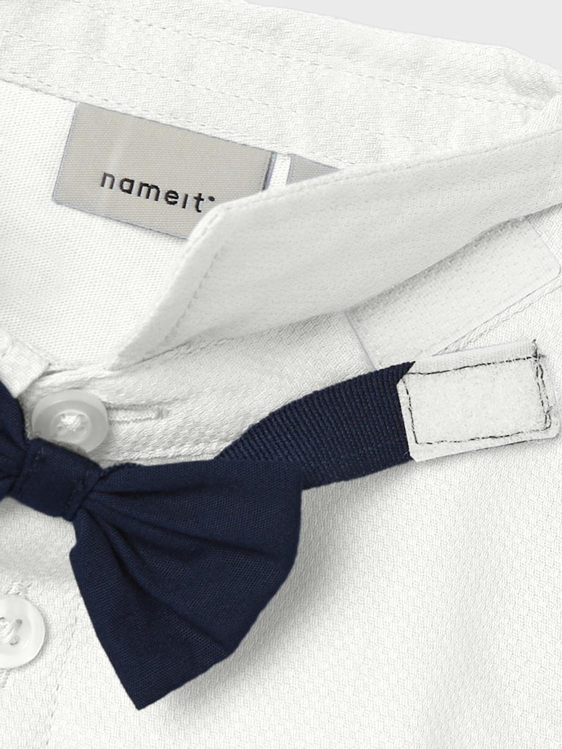 NBMDEMOLLE Shirts - Bright White